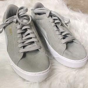 Olive Green Puma Softfoam Sneakers